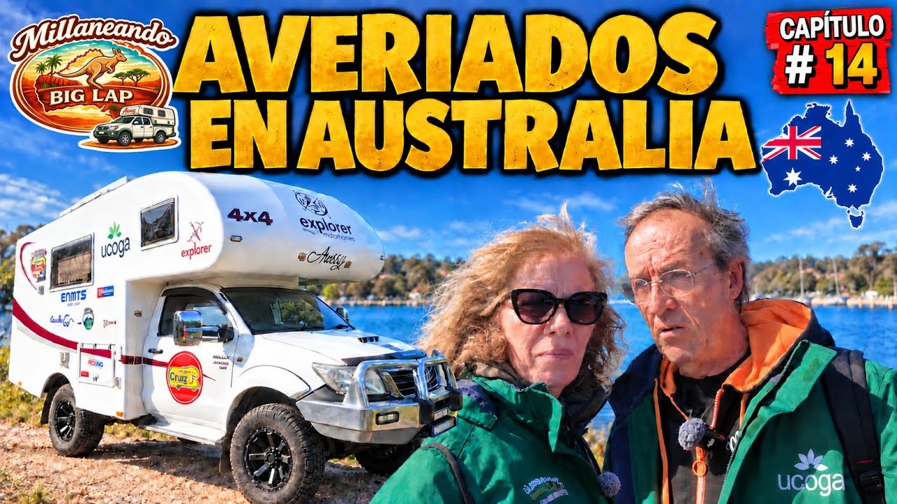 🇦🇺 SIN AGUA en nuestra camper 4x4: 300 km buscando solución | #14 Millaneando por Australia 🚐 🌏