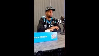 Super Bowl 50: Carolina wide receiver Corey Brown