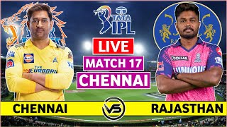 Chennai Super Kings v Rajasthan Royals Live Scores | CSK v RR Live Scores & Commentary | Last 8 Over