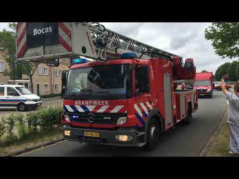 Brandweerdag 2019: rondrit door Almere-Stad