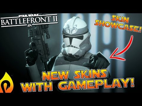 Star Wars Battlefront 2 - New Clone Skins With Gameplay