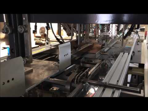 KMM 2 tray former machine video testing using DOLE TRAY BOX