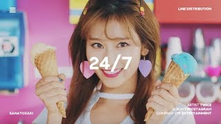 TWICE (트와이스) - 24/7 | Line Distribution