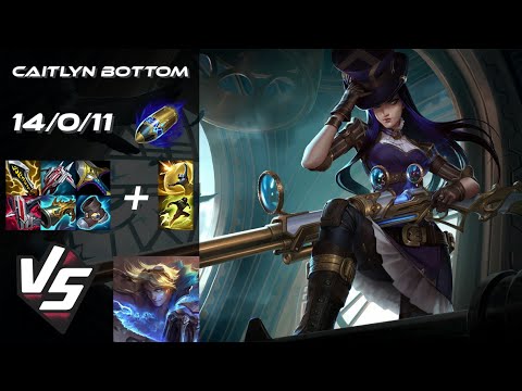 BOTTOM Caitlyn vs Ezreal - EU Grandmaster Patch 25.S3.1