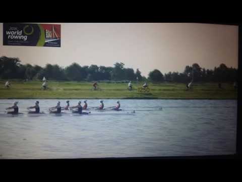 World rowing junior Rotterdam 2016 ČR postup do finále