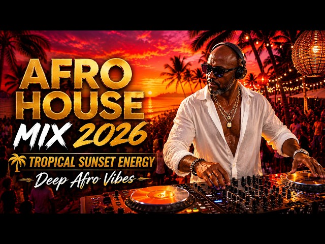 Afro House Mix 2026 🔥 Tribal Afro House Energy | Emotional Melodic Beats #VOL 35 SDDEFAULT Thumbnail