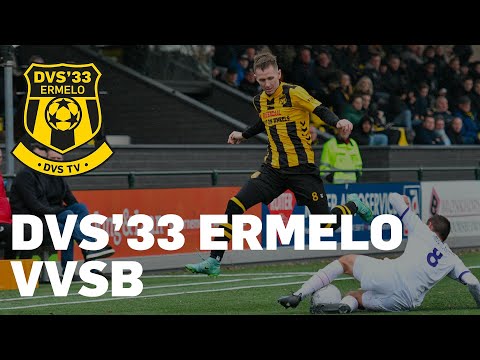 DVS'33 ERMELO VERLIEST VAN VVSB | DVS'33 ERMELO - VVSB | Derde Divisie | Samenvatting