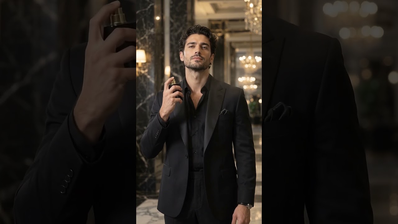 BE UNFORGETTABLE — Men's Perfume Cinematic AI Ad by NNI Design Studio
