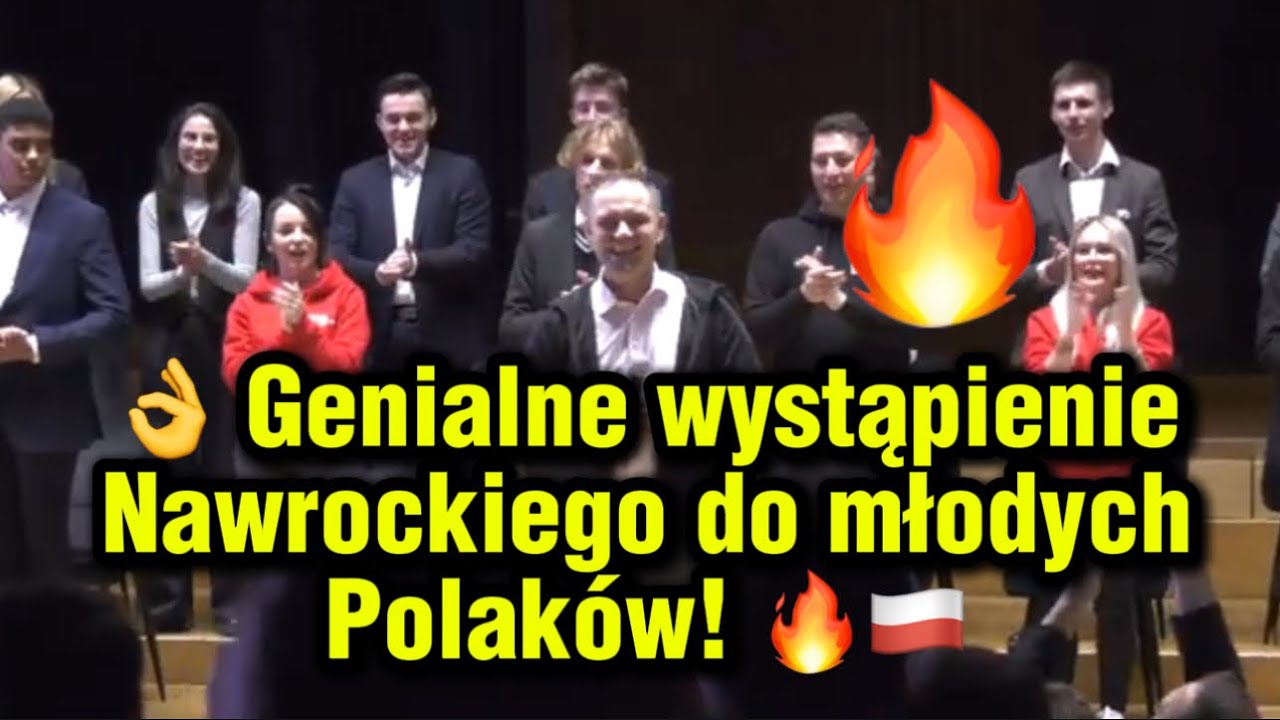 GENIALNE 🔥 Wystąpienie dra Karol Nawrockiego do młodych Polaków w Lublinie! #Nawrocki2025