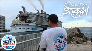 A Day Live Streaming Cruise Ships at Port Everglades | Behind the Stream 4