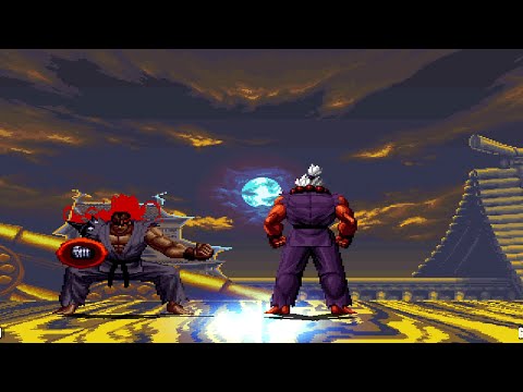 CYBER RYU VS AKUMA! THE MOST INSANE FIGHT EVER!
