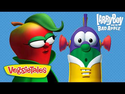 Good Influence vs Bad Influence 🍎 LarryBoy and the Bad Apple 💥 VeggieTales - Kids TV Series, Kingdom Kids Zone - VeggieTales Official