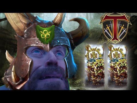 Fat Engine OF THE GODS Action vs CHOSEN | Total War Warhammer 3 Multiplayer