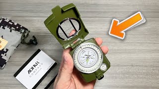 AOFAR AF-4580 Military Lensatic Sighting Compass - User Review