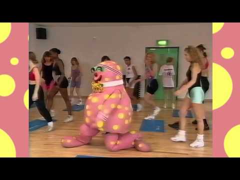 Mr Blobby Keeps Fit