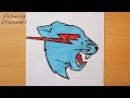 How To Draw Mr.Beast Logo Step by Step Tutorial
