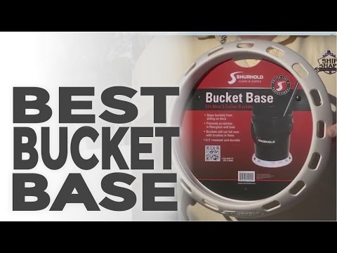 Keep your bucket in place with the Bucket Base!