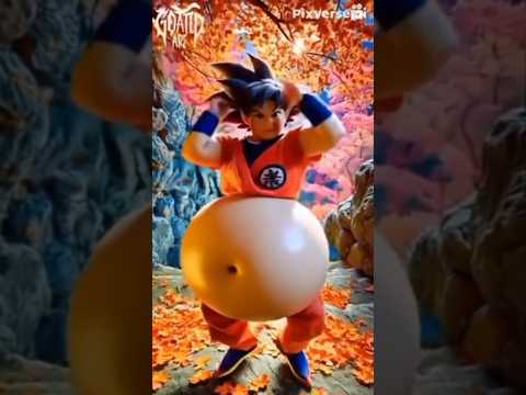 fat Goku dance #anime #dragonball #animation #gokublack