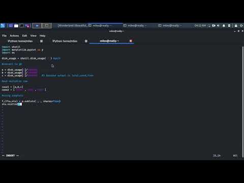 How To Show Disk Usage Using Python