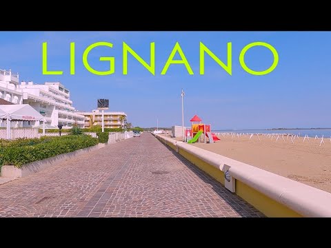 Lignano Italy - Biking in Lignano Italy 4K UHD