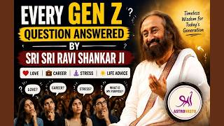 Every Gen Z Question Answered by Sri Sri Ravi Shankar Ji | Love, Career, Stress & Life Advice