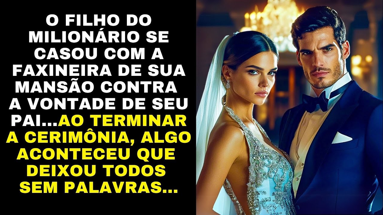 O FILHO DO MILIONÁRIO SE CASOU COM A FAXINEIRA, MAS O QUE ACONTECEU SURPREENDEU A TODOS...