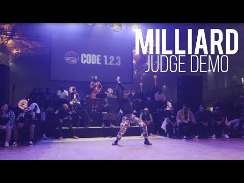 BATTLE GS Code 1.2.3 - JIMMY MILLIARD Judge Demo