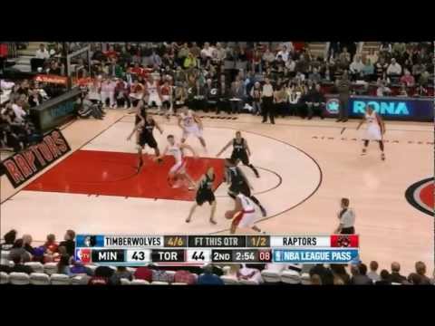 Kyle Lowry vs Timberwolves (Full Highlights) [04.11.2012]