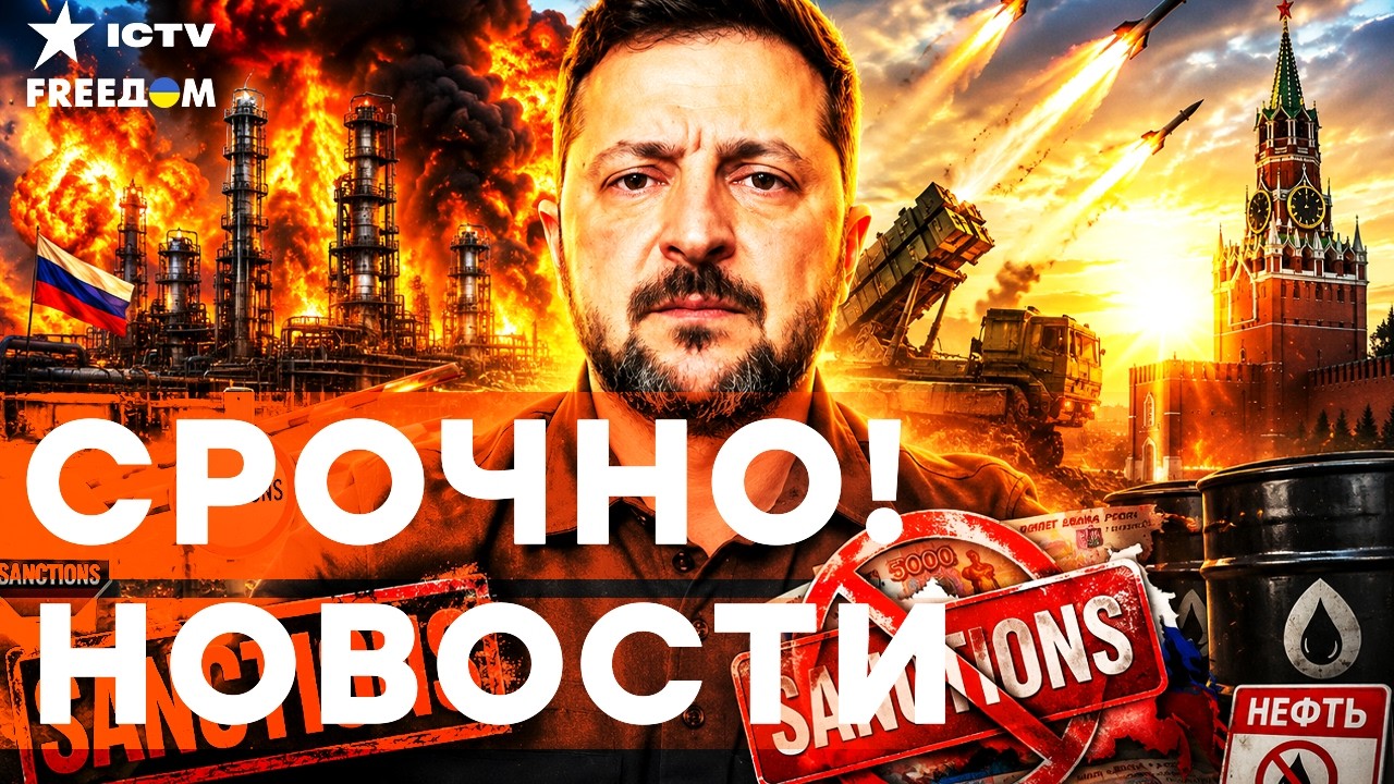 ⚡ ГРОМКОЕ заявление ЗЕЛЕНСКОГО! Удары по Кремлю. Путин шантажирует БЕРЛИН | ?