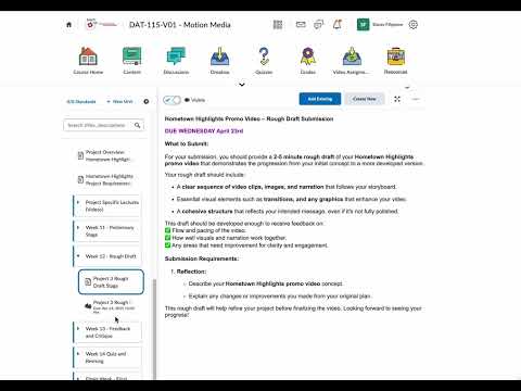 DAT115 Week 12 Overview
