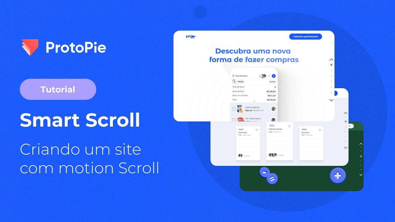 Infinite Scroll no ProtoPie | Interaction Design with ProtoPie | ProtoPie Brasil - PT / Br