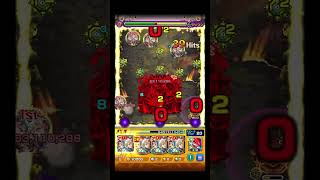 大黒天スーパーお面アタックしてみた #shorts #モンスト
