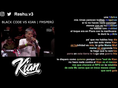 Minuto vs Black Code J2 2023 - KIAN - Rimas x Métrica x Skills