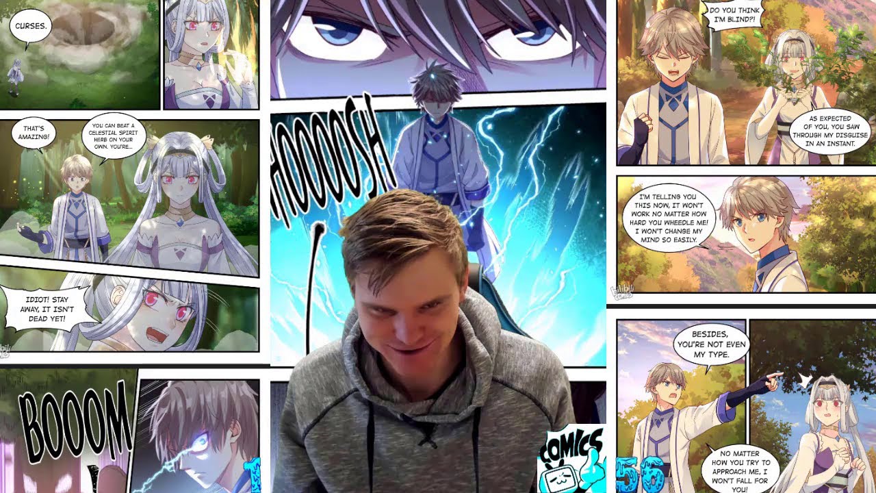 Watch video Reading Martial God Asura Chapter (Episode) 1 - 56 Live Reaction / Read Along #BiliBiliComics Now Reading Martial God Asura Chapter (Episode) 1 - 56 Live Reaction / Read Along #BiliBiliComics