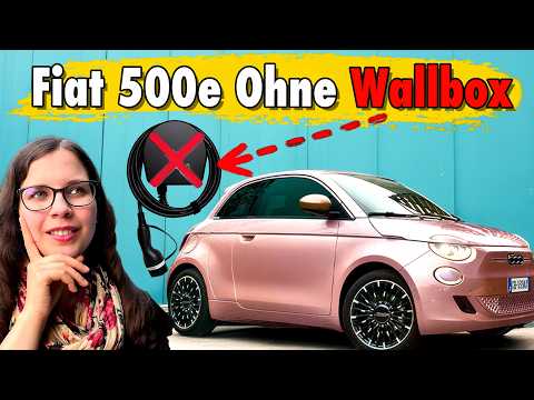 Fiat 500e: Does it even make sense without a wallbox?