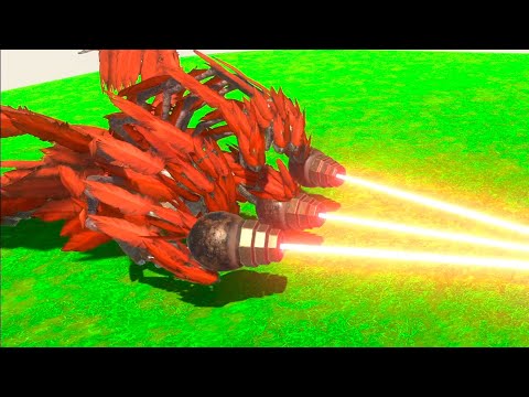 MEGA PLASMA DRAGON vs EVERY UNIT - Animal Revolt Battle Simulator