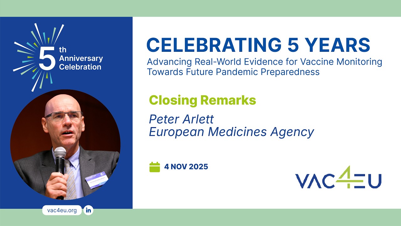 Concluding Remarks from Peter Arlett | VAC4EU 5th Anniversary Symposium