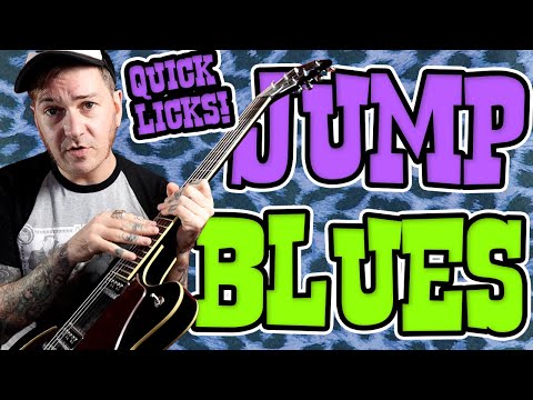 Jump Blues Riff - Howlin' Ric & The Rocketeers - Hypocrites Smile - Guitar Lesson