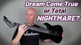 Video thumbnail for I got the cheapest Jackson guitar you can buy, but was it a total waste of money? #guitarreview by The Bald Shredder