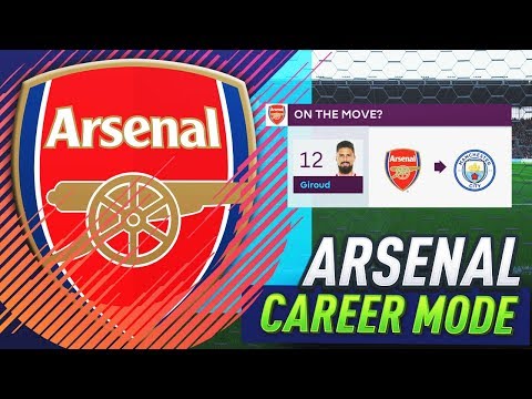 GIROUD LEAVES FOR $50,000,000!? FIFA 18 ARSENAL CAREER MODE #3