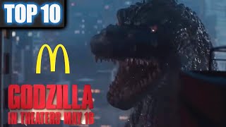 Download lagu 10 Best GODZILLA Commercials ... Shin Godzilla TV Spot Promo Ads mp3