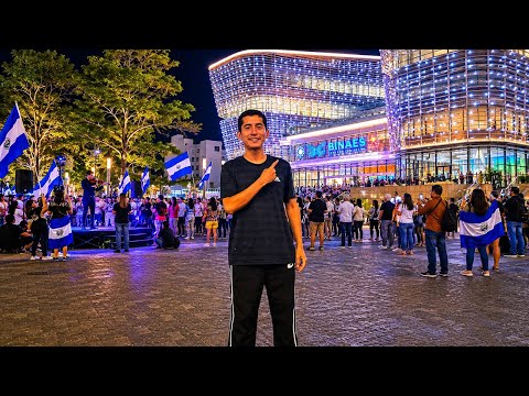 🎊 Paseo Nocturno en Centro Historico San Salvador envivo