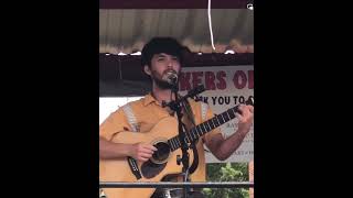Laine Hardy performed his original “In The Bayou” in Franklin, La