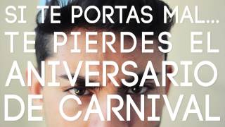 Carnival 1  Aniversario Spot 2   Club Catwalk Barcelona