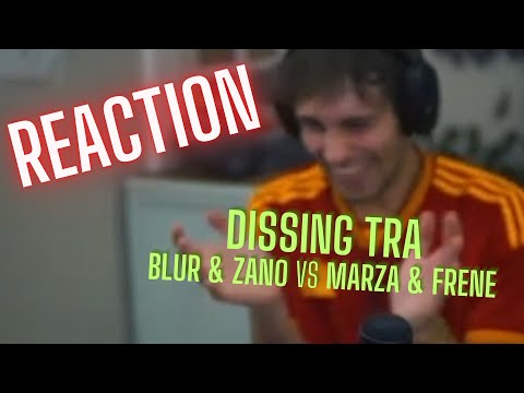 REACTION BLUR ALLA Sfida Freestyle AI- Blur & Zano vs Kappa & Marza