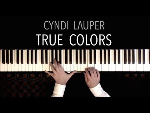 Cyndi Lauper - "True Colors" - Piano Cover (Improvisation) by Paul Hankinson