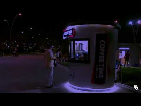 A late night on the boulevard | BAKU, Azerbaycan 🇦🇿 [Music Prod. by Lee]