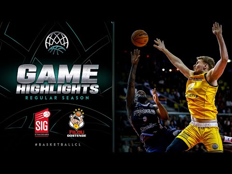 SIG Strasbourg v Filou Oostende | Gameday 2 | Highlights | #BasketballCL 2023-24