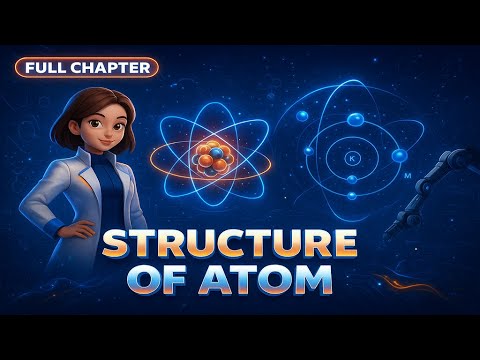 Structure of atom || 9th class || complete chapter || 3D animation