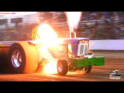 Truck & Tractor Pulling Wild Rides, Wrecks, and FIRES! 2024 Compilation.